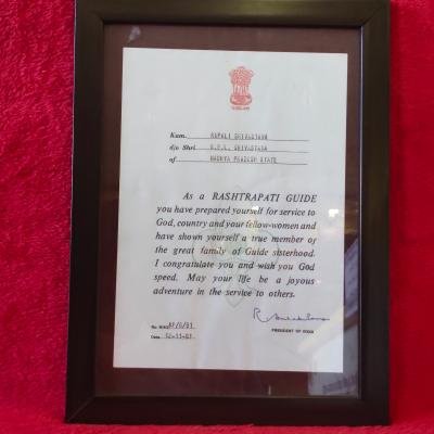 As a Rashtrapati Guide